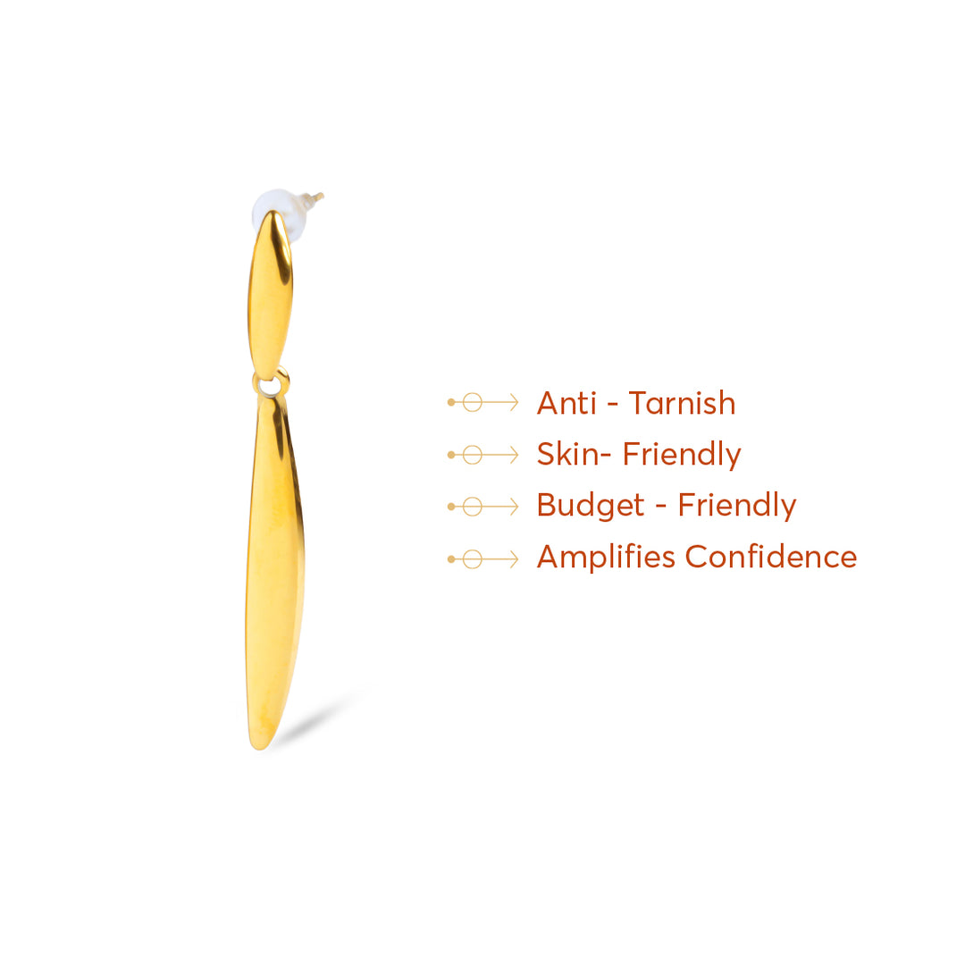 Chunky Petal Earrings