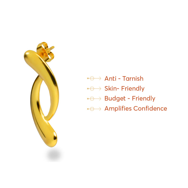 Double Curve Earrings