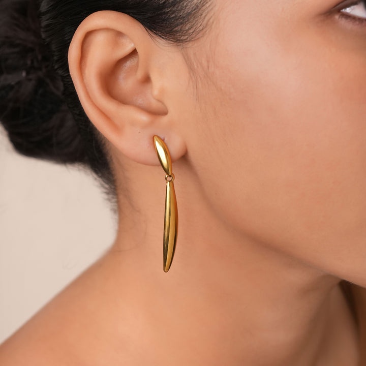 Chunky Petal Earrings