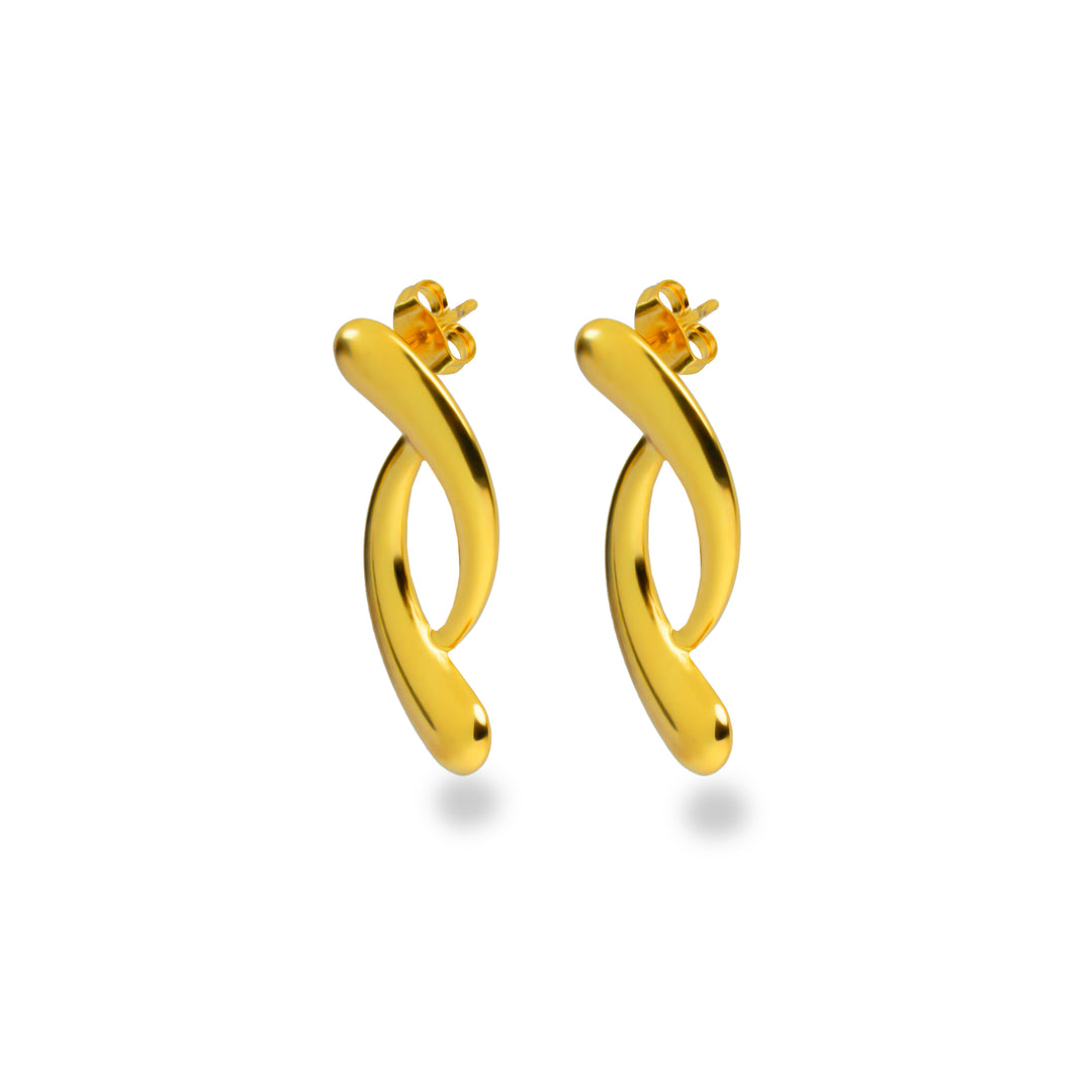 Double Curve Earrings