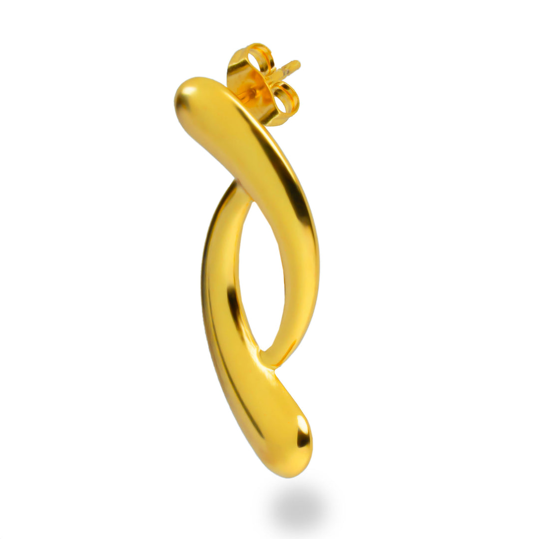 Double Curve Earrings
