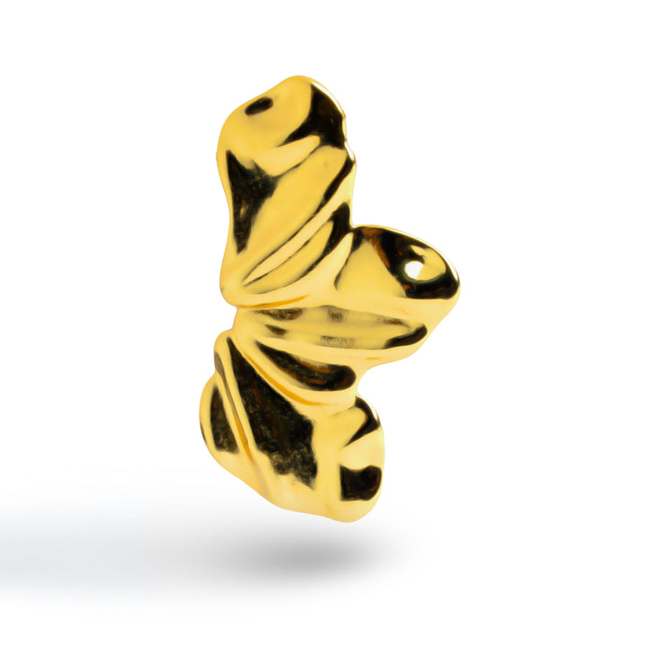 Sculpted Leaf Earrings