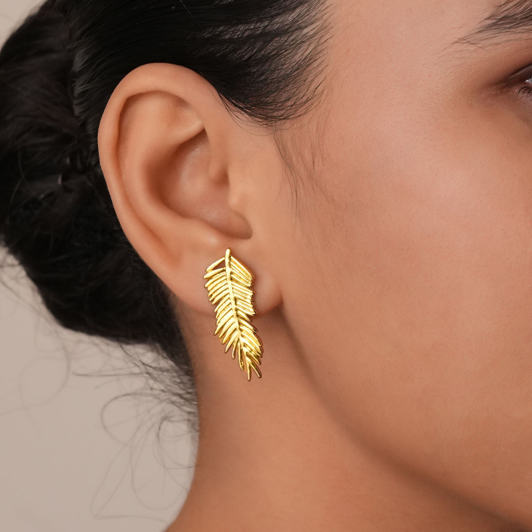 Elara Feather Earrings