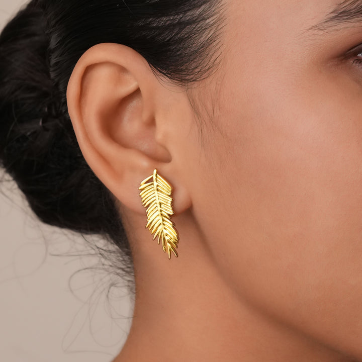 Elara Feather Earrings