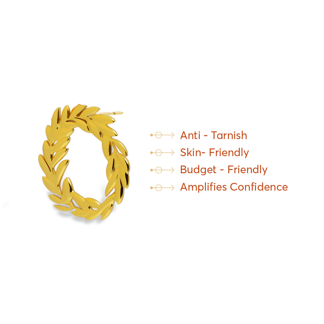 Laurel Wreath Earrings