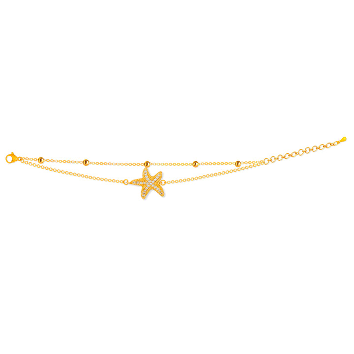 Starfish Charm Bracelet